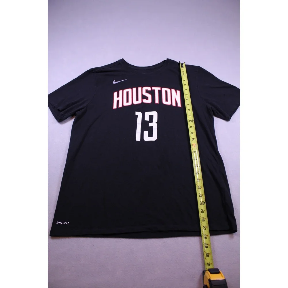 Nike Houston Rockets James Harden 13 Dri-FIT Shirt Mens XL Black NBA Tee